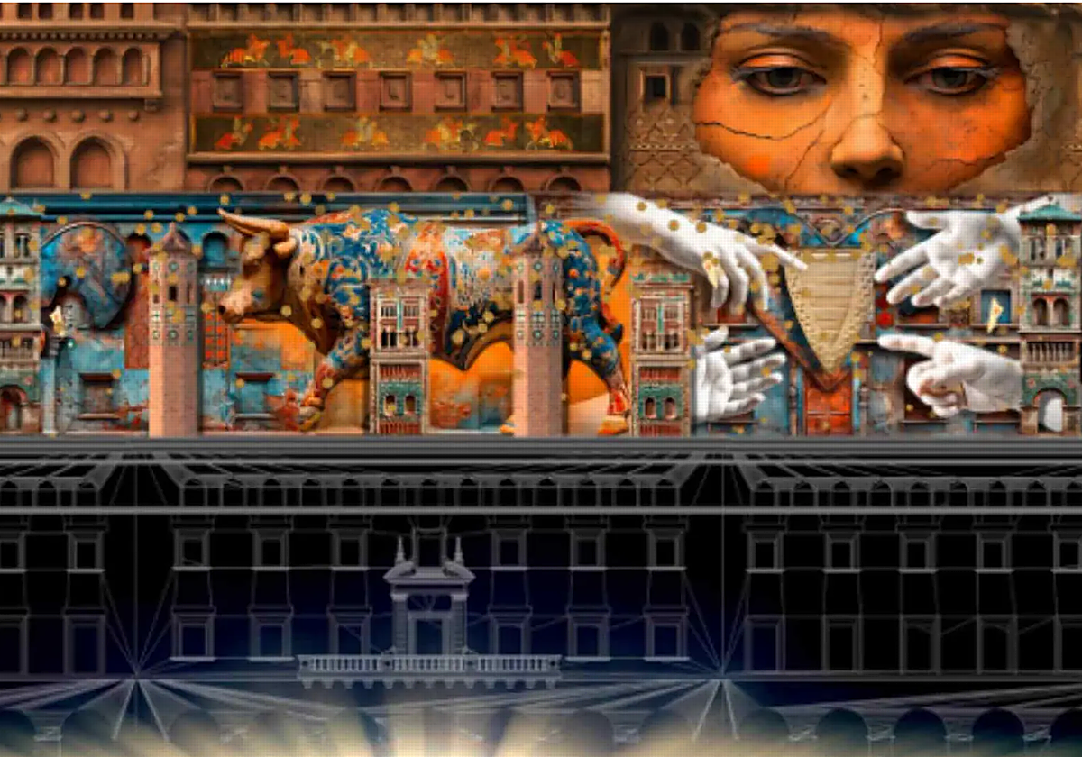 Espectáculo digital sobre los Amantes de Teruel.