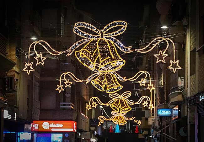 Iluminación navideña en Torrent.