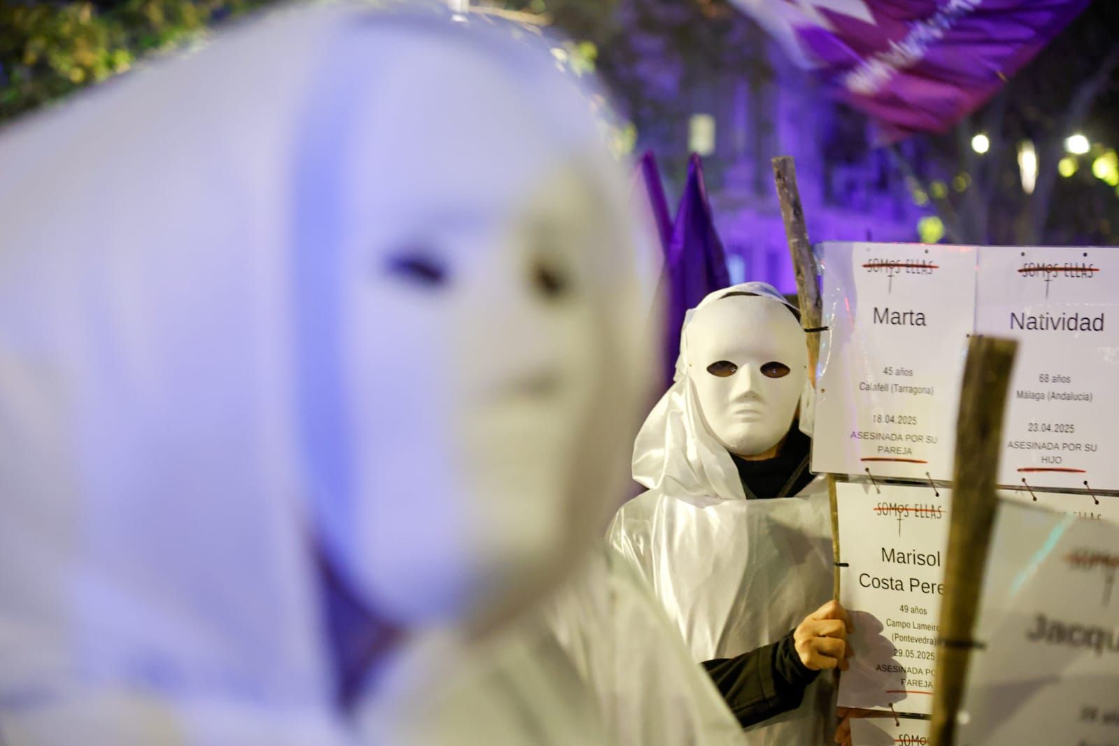 FOTOS | Manifestación por el 25N en Valencia