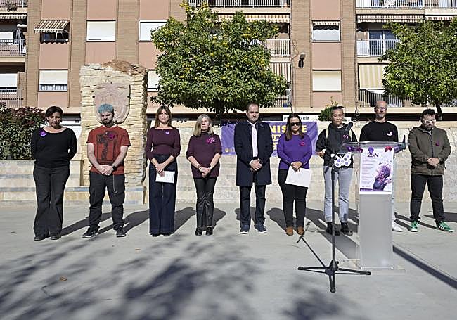 Concentración en Paiporta.