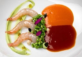 Uno de los platos que preparan en el restaurante.