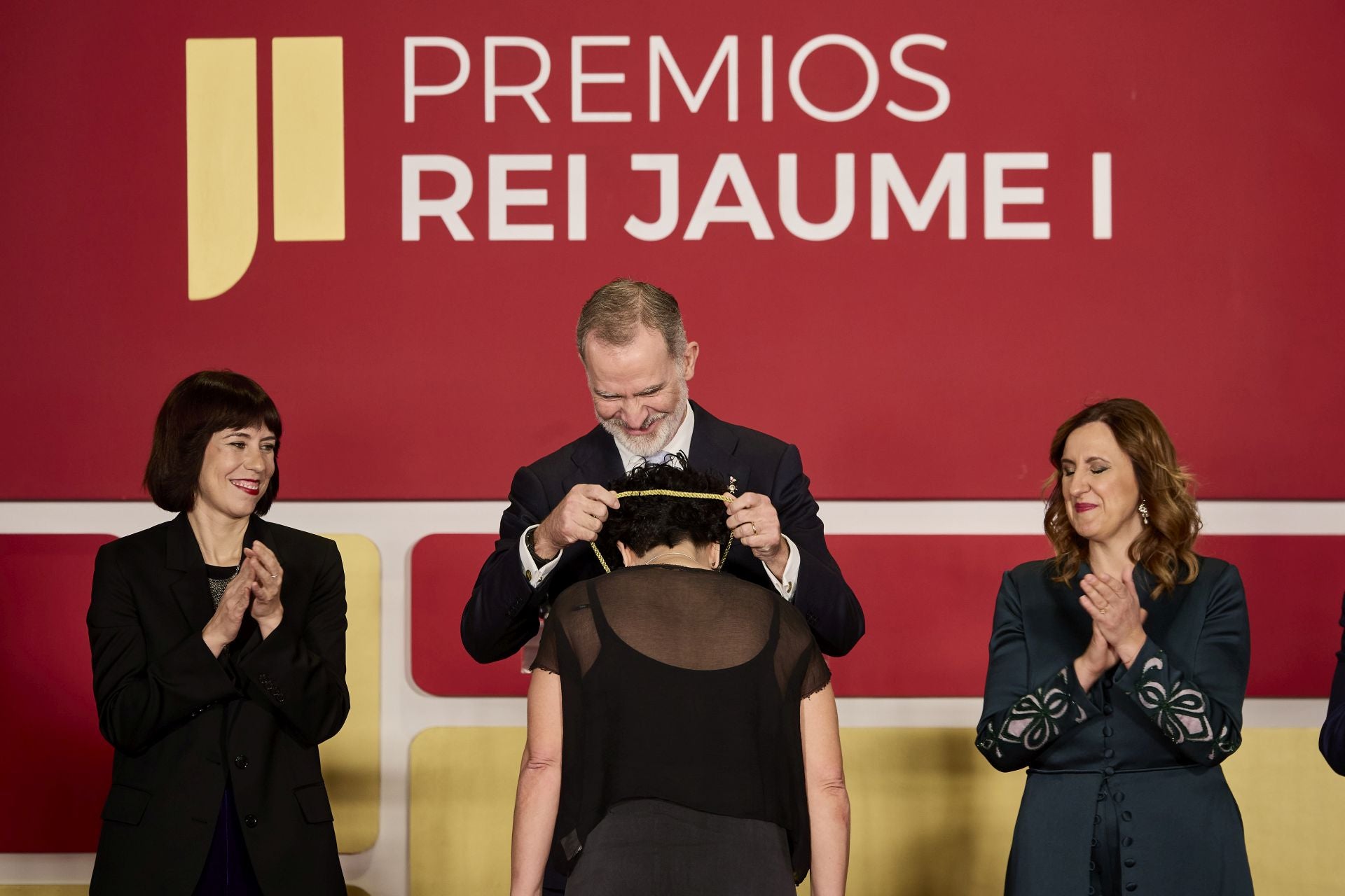 Fotos de la entrega de premios de los Jaume I en la Lonja de Valencia