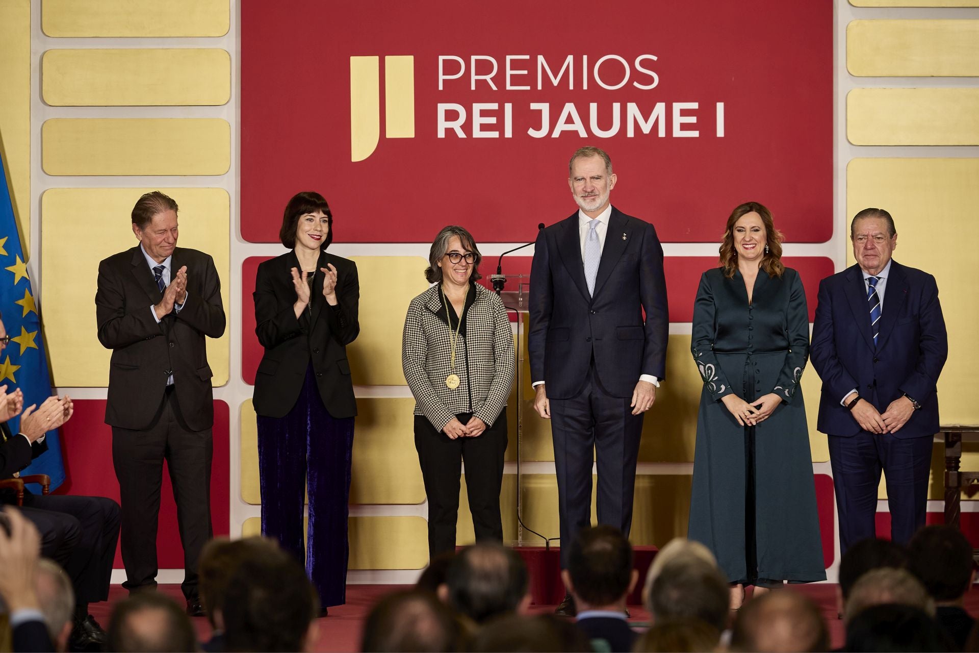 Fotos de la entrega de premios de los Jaume I en la Lonja de Valencia