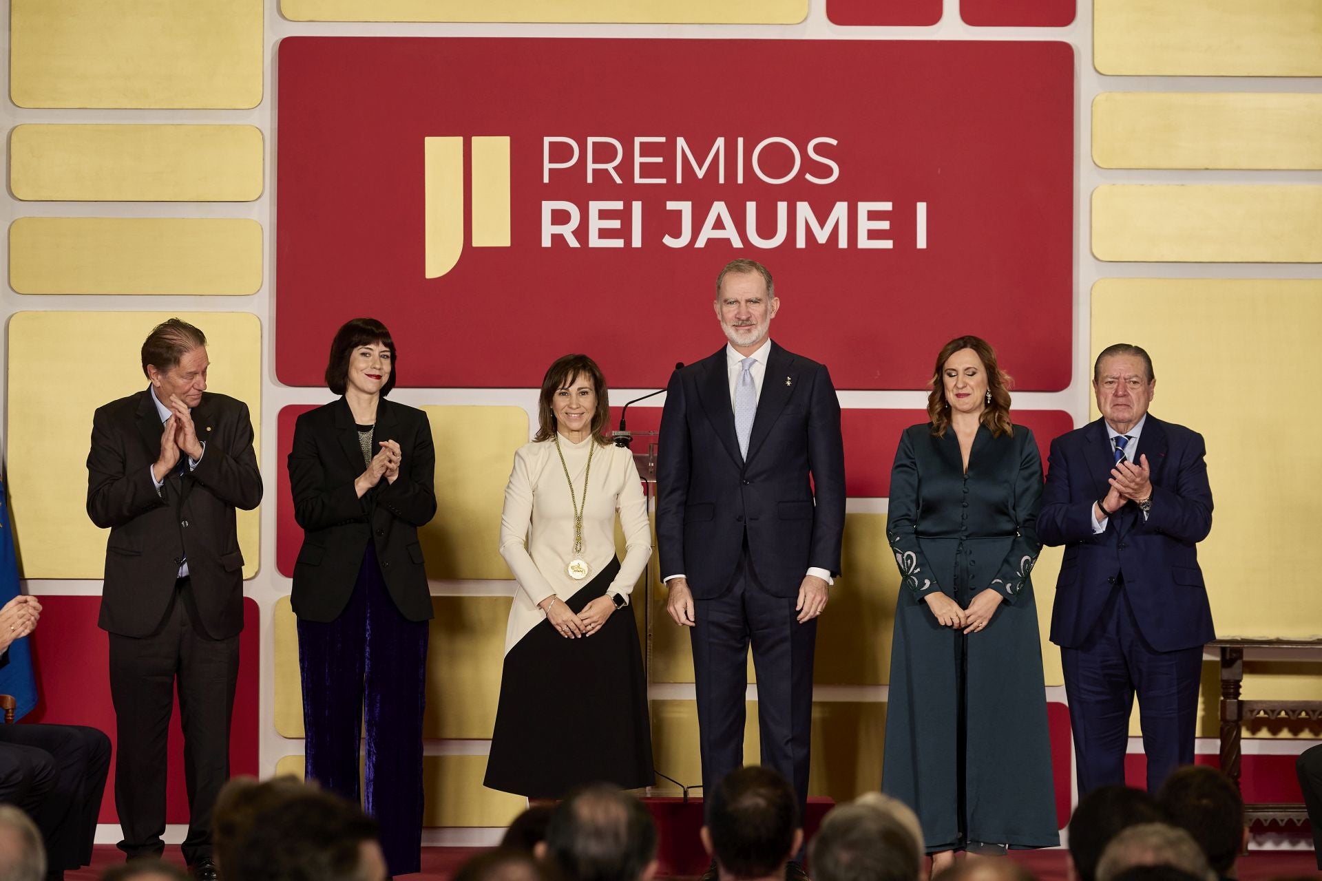 Fotos de la entrega de premios de los Jaume I en la Lonja de Valencia