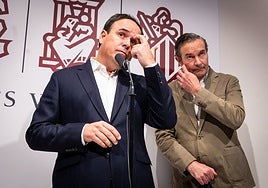 Juanfran Pérez Llorca y Nando Pastor.