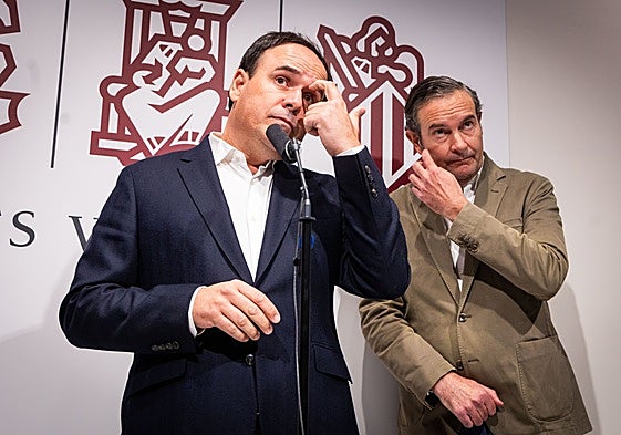 Juanfran Pérez Llorca y Nando Pastor.