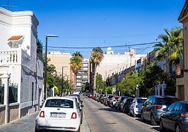 Calle José Faus, donde se ubica la mayoría de las viviendas.