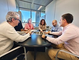 Reunión de los técnicos.