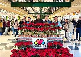 El concejal de Comercio, Santiago Ballester, en el Mercado de Castilla.