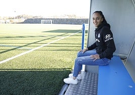 Gema Soliveres en su etapa como jugadora del Alavés