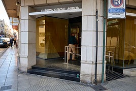 Clínica dental que atendió a la pequeña.