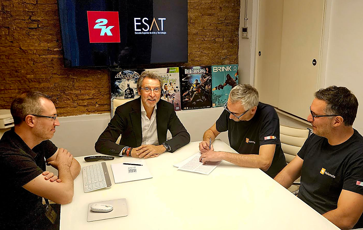 2K Games firma un convenio con ESAT para impulsar el talento y la empleabilidad en el sector de los videojuegos