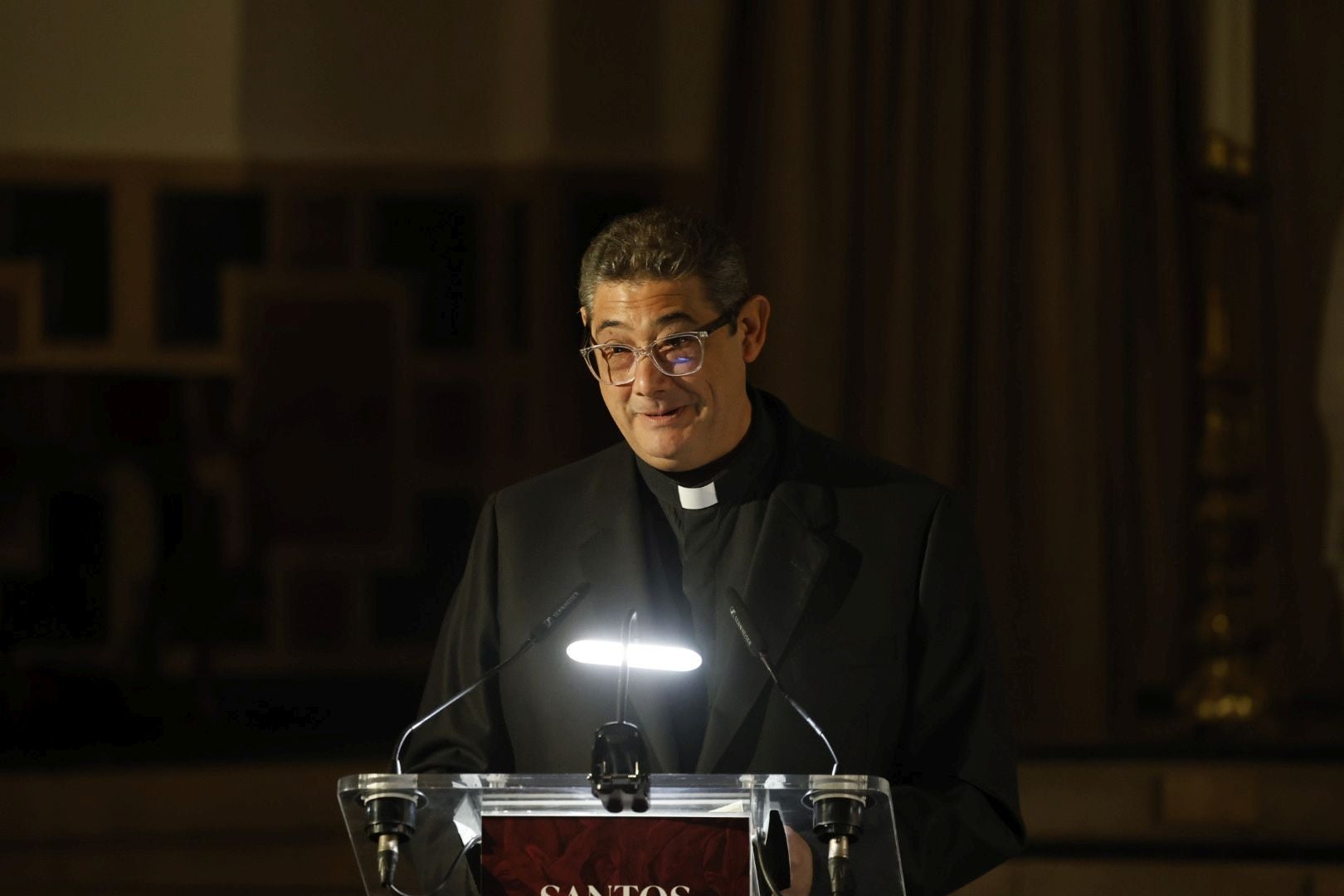 Fotos de la presentación de la restauración pictórica y arquitectónica de la iglesia de los Santos Juanes