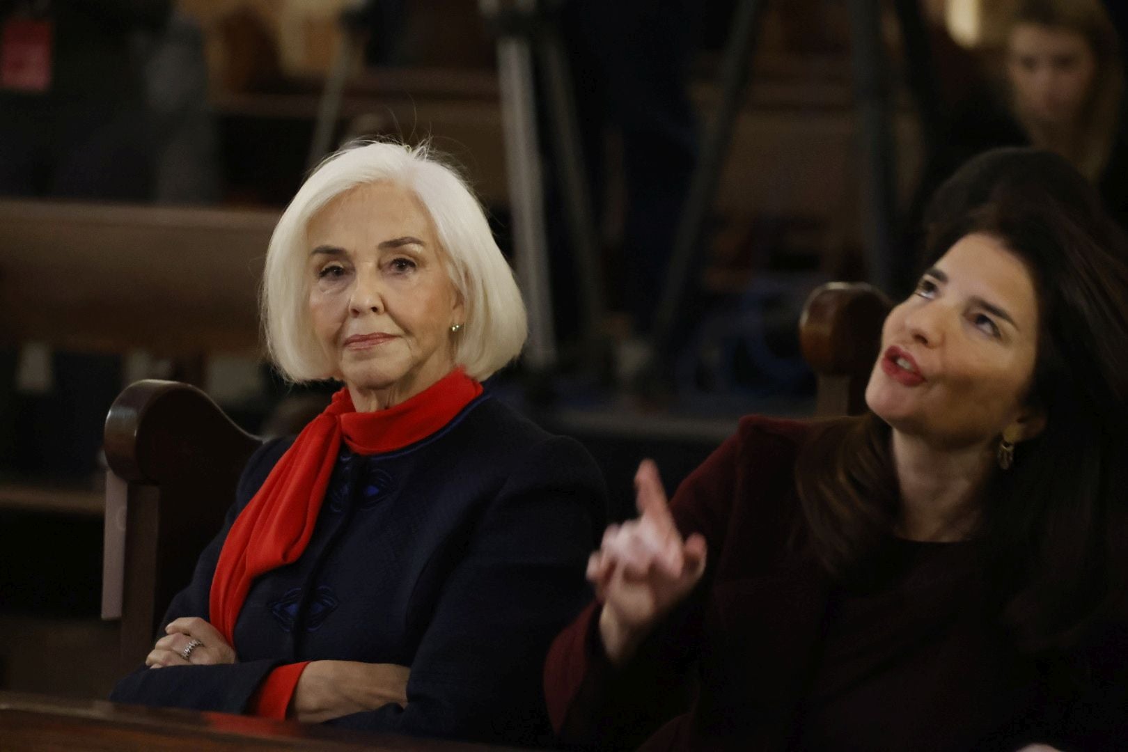 Fotos de la presentación de la restauración pictórica y arquitectónica de la iglesia de los Santos Juanes