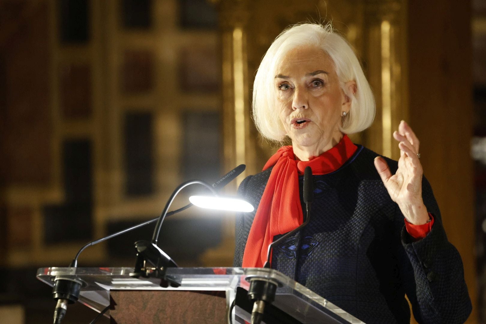 Fotos de la presentación de la restauración pictórica y arquitectónica de la iglesia de los Santos Juanes