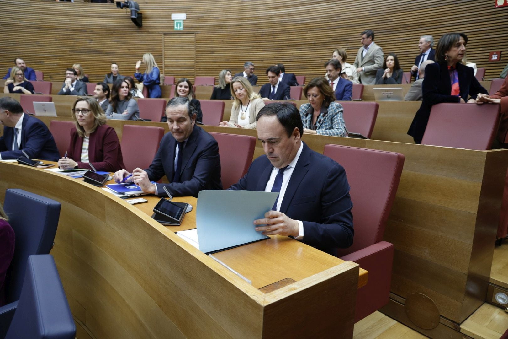 Fotos del debate de investidura de Juanfran Pérez Llorca como presidente de la Generalitat