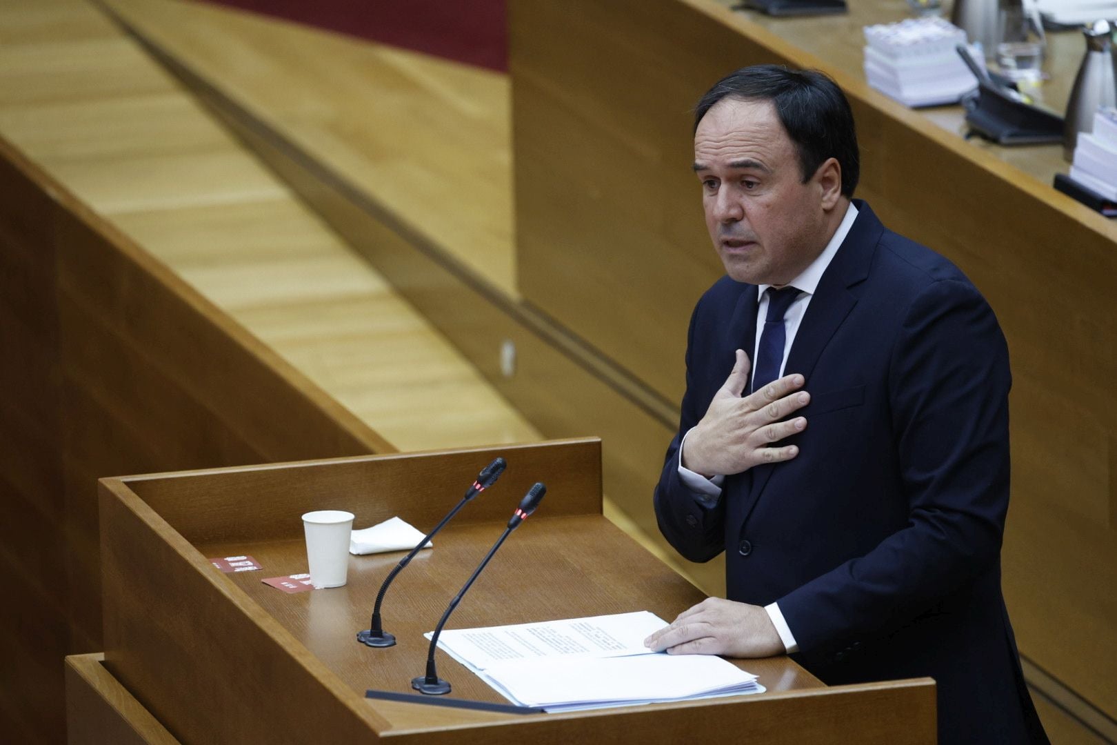 Fotos del debate de investidura de Juanfran Pérez Llorca como presidente de la Generalitat