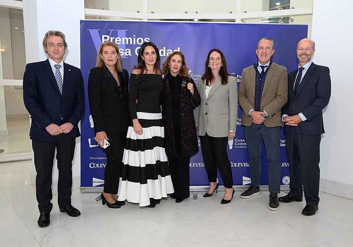 Carlos Martínez-Colomer, Guadalupe Ferrer, Elena Sánchez, María Olleros, Ana Parejo, Manuel Peris y Javier Carpi.