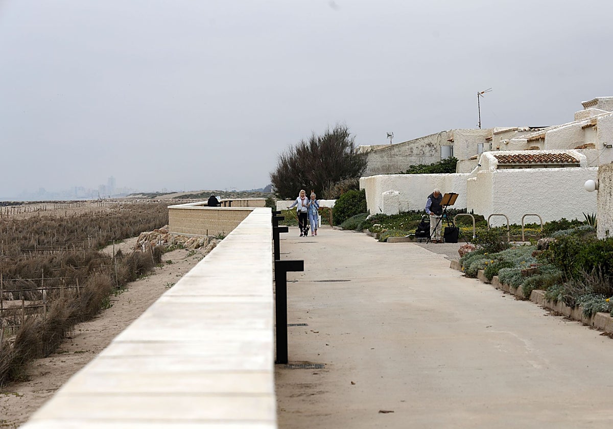 Urbanización Les Gavines, afectados por los deslindes.