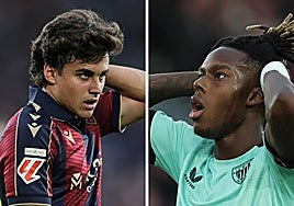 Carlos Alvarez y Nico Williams