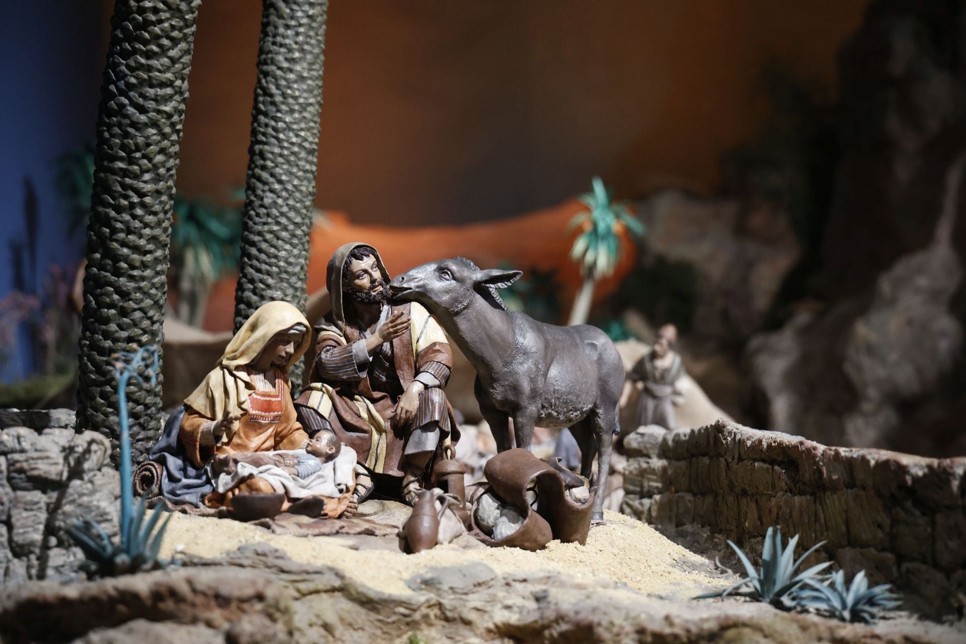 Presentación del Belen monumental del Centro Cultural Bancaixa