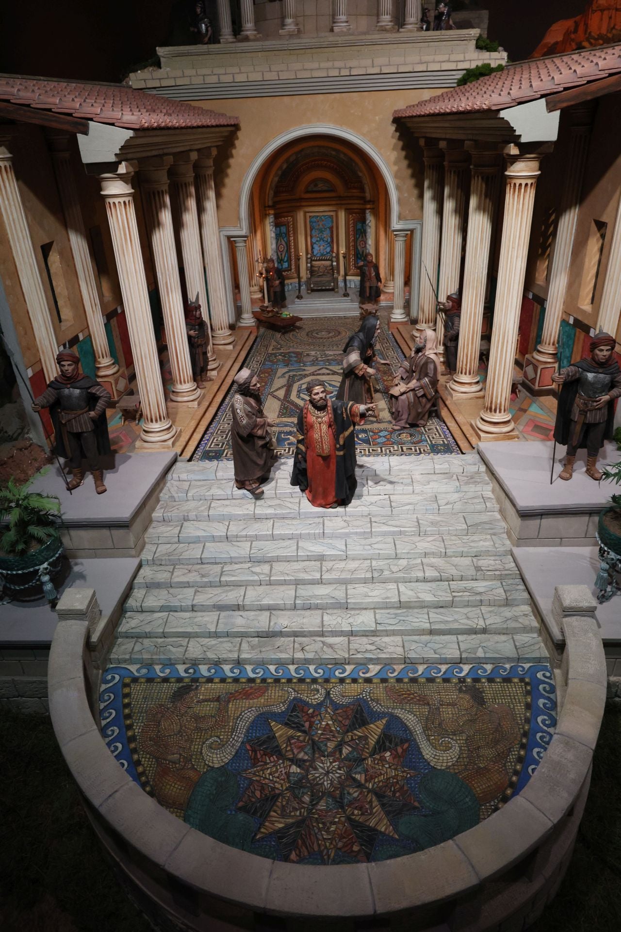 Presentación del Belen monumental del Centro Cultural Bancaixa