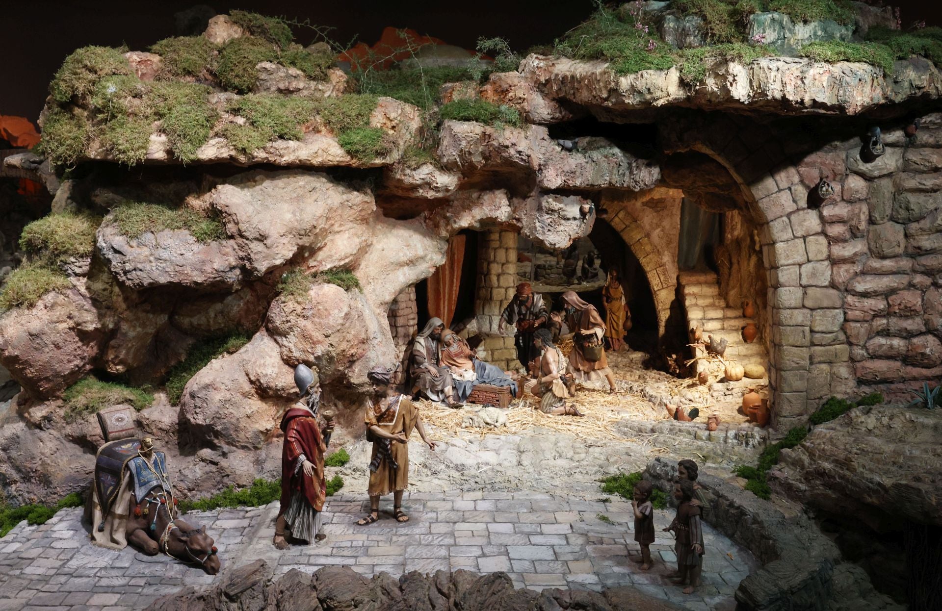 Presentación del Belen monumental del Centro Cultural Bancaixa