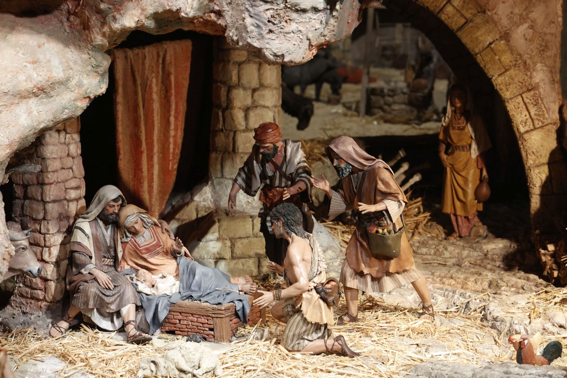 Presentación del Belen monumental del Centro Cultural Bancaixa