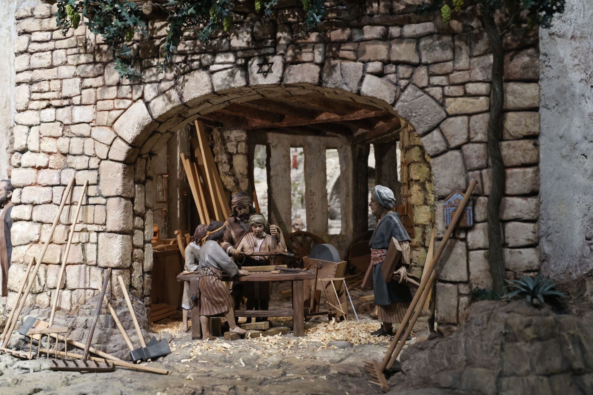Presentación del Belen monumental del Centro Cultural Bancaixa