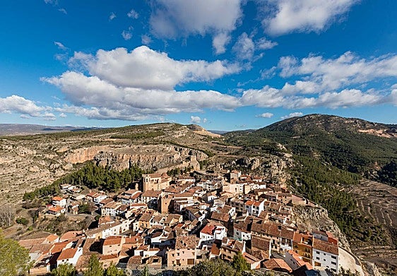 Vistas de Alpuente en una imagen de archivo.