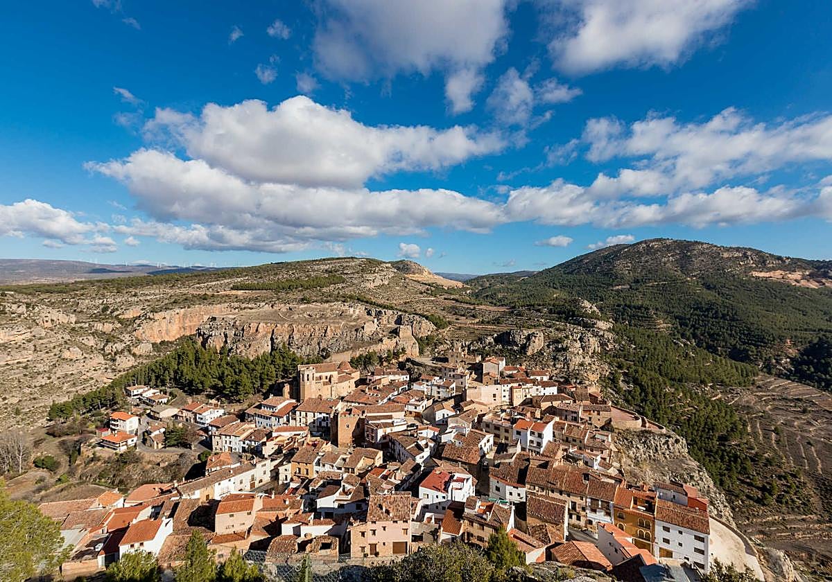 Vistas de Alpuente en una imagen de archivo.