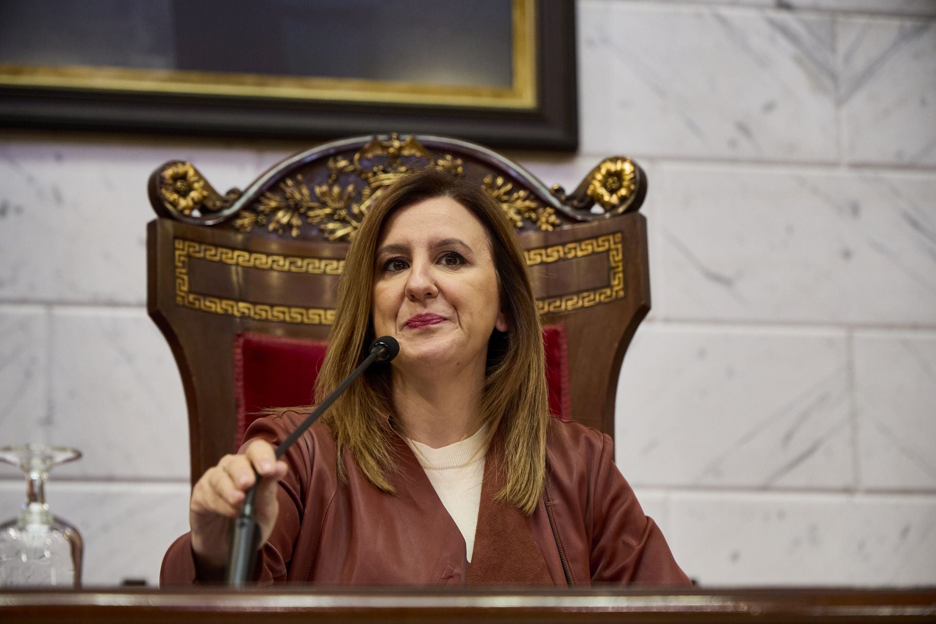 Pleno del Ayuntamiento de Valencia para debatir la implantación de la zona de bajas emisiones