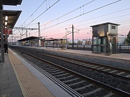 Estación de tren de Xàtiva.