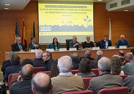 Asistentes a las jornadas de este lunes.