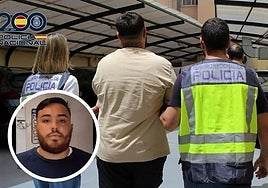 Ángel C. S., el joven que atropelló a un menor de seis años en la Ronda Nord de Valencia.