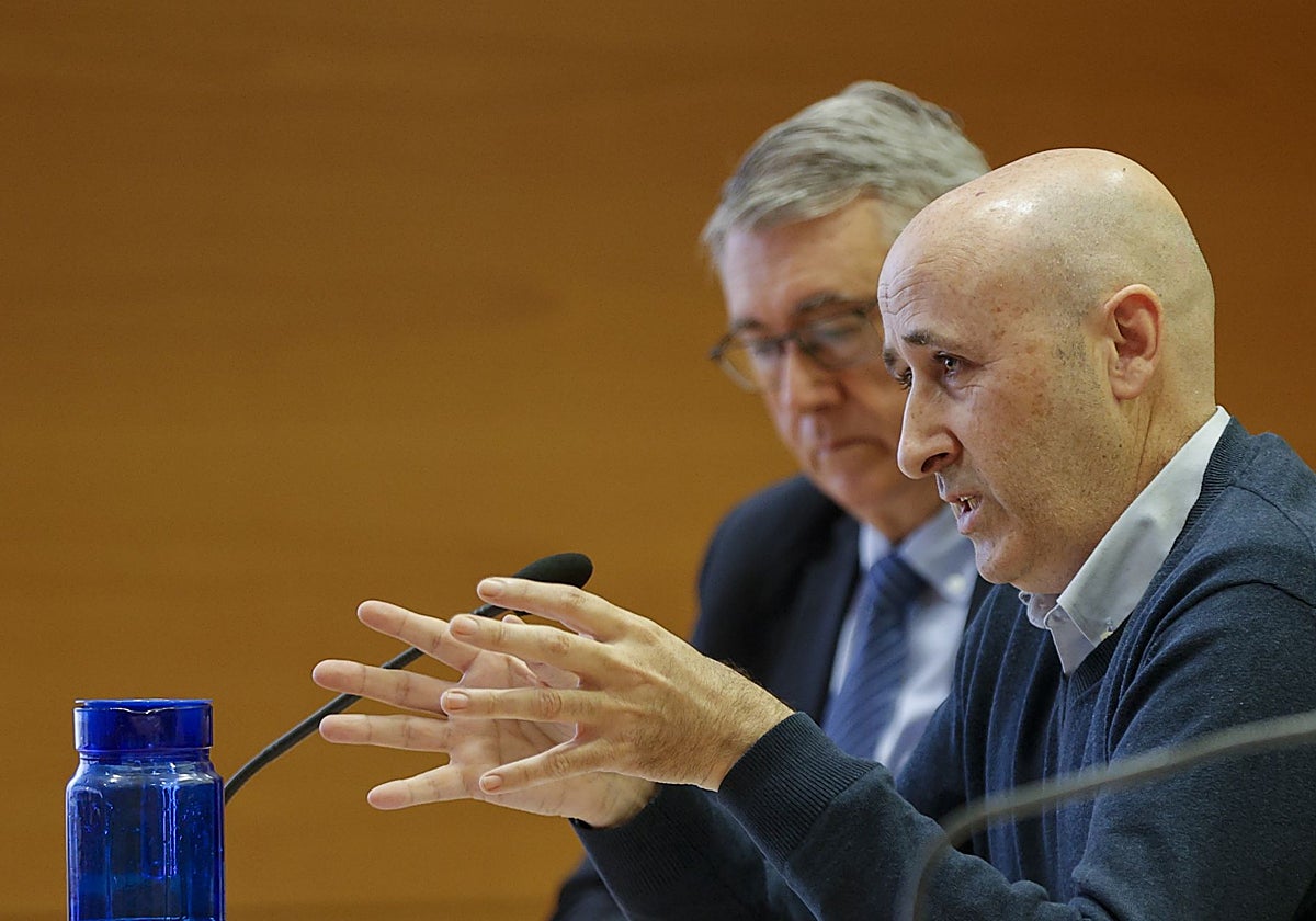 Miguel Polo, en la UPV.