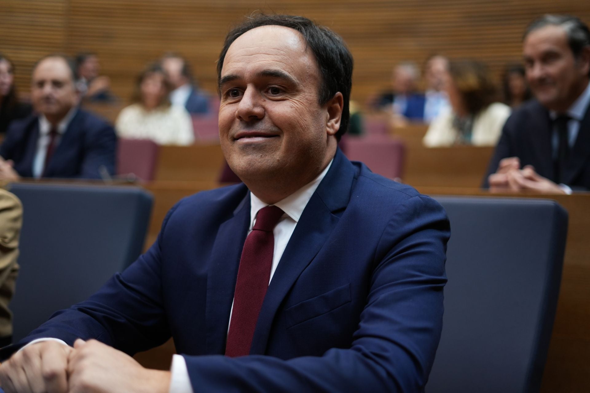 Fotos de la toma de posesión de Pérez Llorca como president de la Generalitat