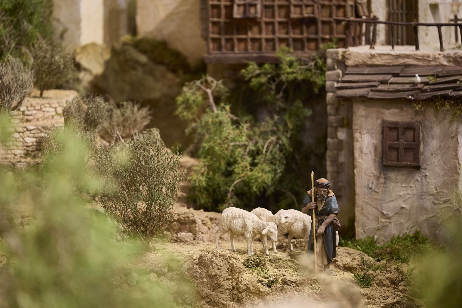 FOTOS | Así es el Belén del Salón de Cristal del Ayuntamiento de Valencia