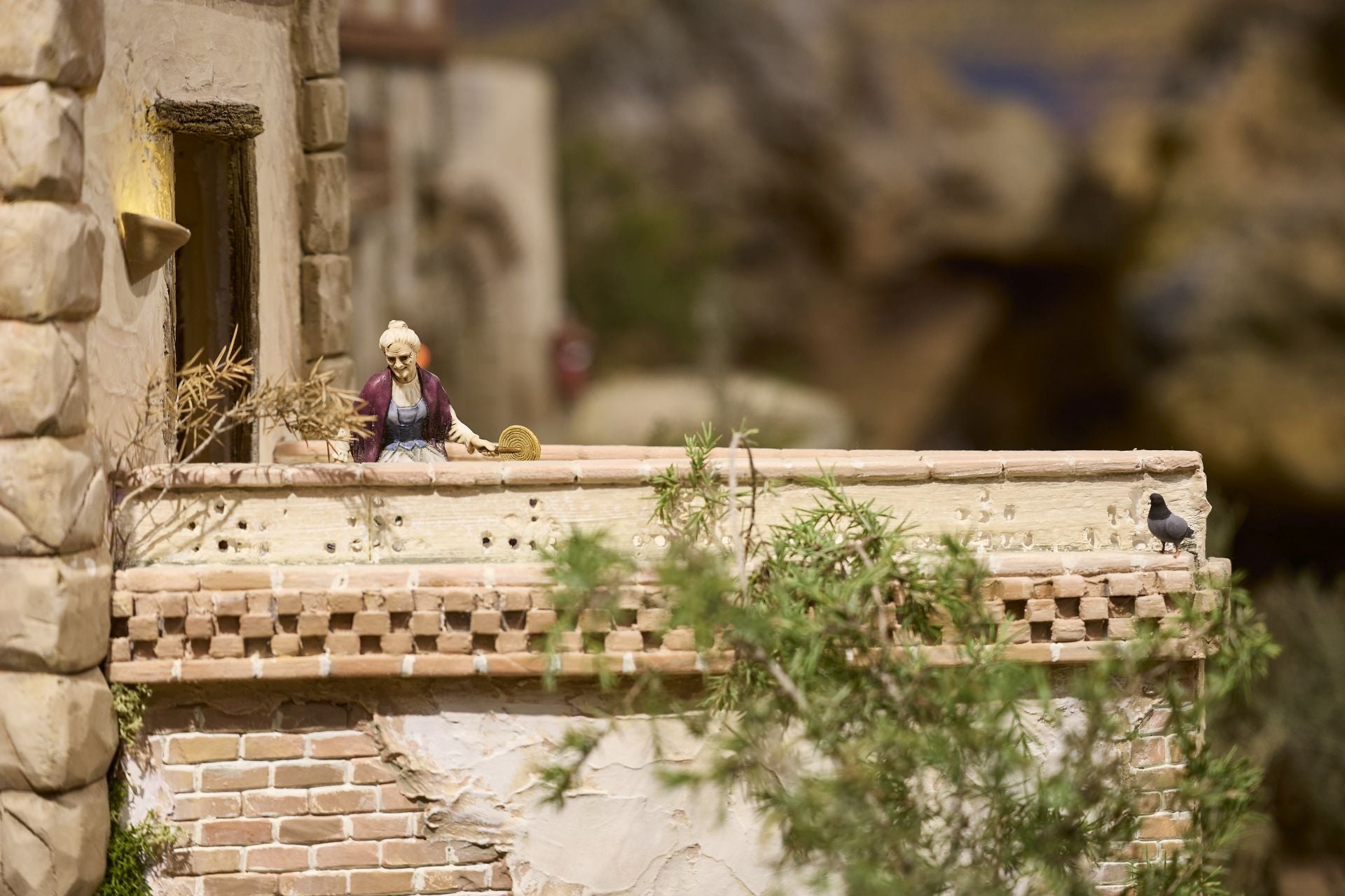FOTOS | Así es el Belén del Salón de Cristal del Ayuntamiento de Valencia