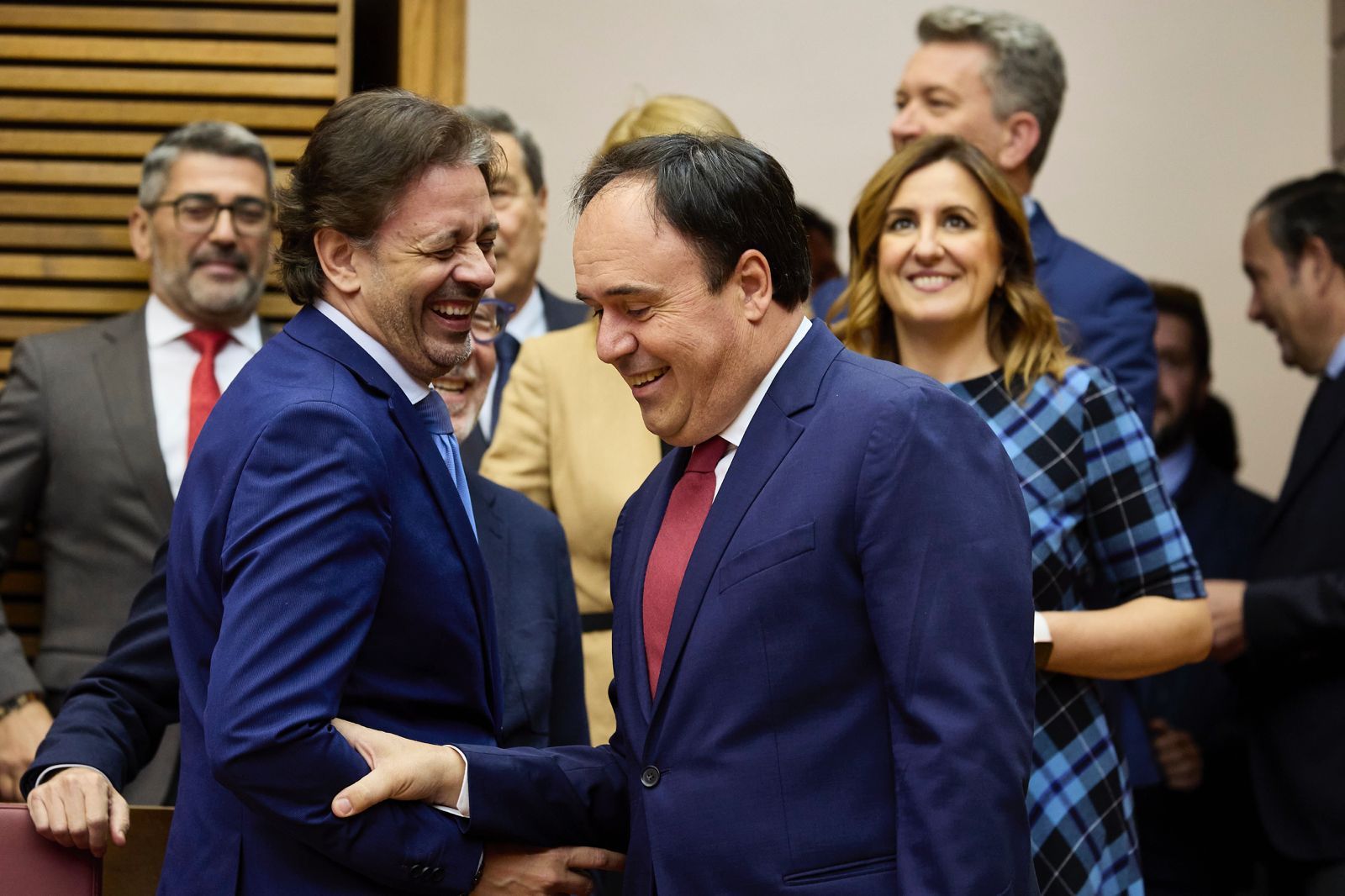 Fotos de la toma de posesión de Pérez Llorca como president de la Generalitat
