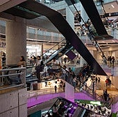 Un centro comercial, en una imagen de archivo.