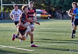 Lucas Gil durante un encuentro.