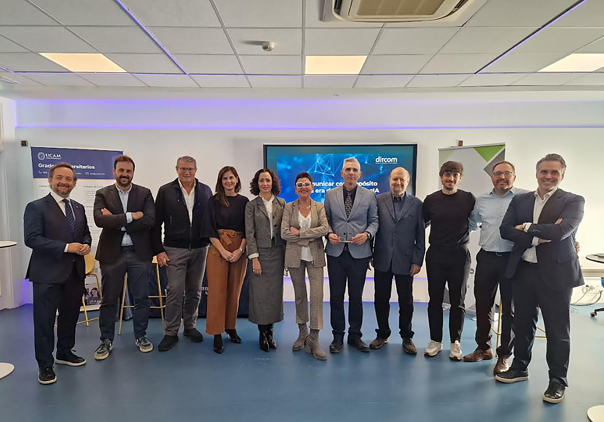 Dircom CVM y la UCAM analizan el impacto de la inteligencia artificial en la comunicación estratégica