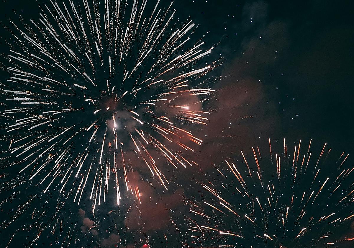 Espectáculo de fuegos artificiales