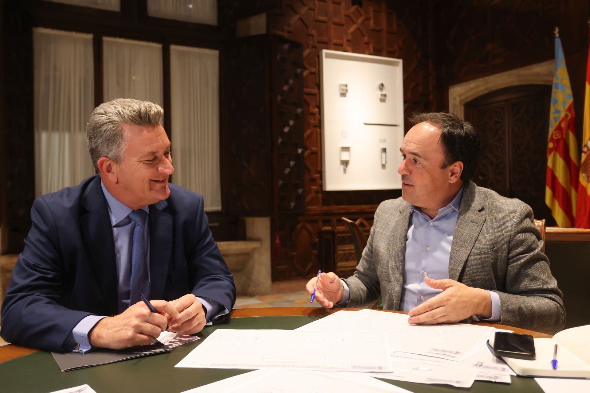 Vicente Martínez Mus (vicepresidente tercero y conseller de Medio Ambiente, Infraestructuras, Territorio y de la Recuperación)