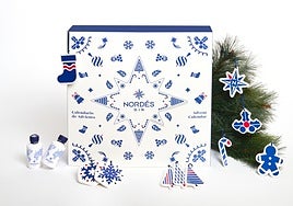 Ginebra y colgantes de Navidad de Nordés.