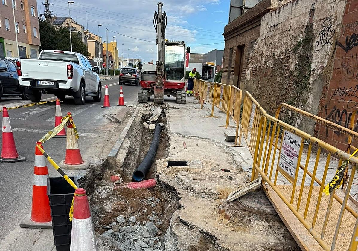 Foios suprime los puntos negros de la antigua carretera de Barcelona
