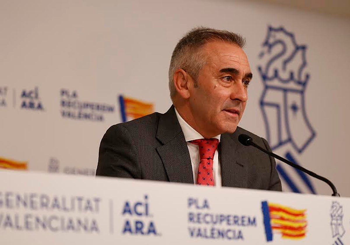 Miguel Barrachina, conseller de Agricultura.