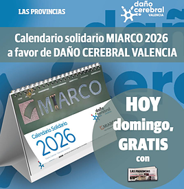 Consigue tu calendario MIARCO 2026 al comprar LAS PROVINCIAS este domingo