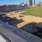 Solar de la calle Manuel Iranzo, en Valencia con vistas desde Alfafar.